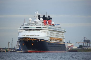 Velsen, Hollanda - 27 Haziran 2017: Disney Magic