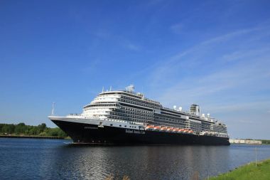 Velsen, Hollanda - Mayıs, 21 2017: Koningsdam