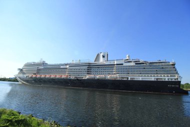 Velsen, Hollanda - Mayıs, 21 2017: Koningsdam