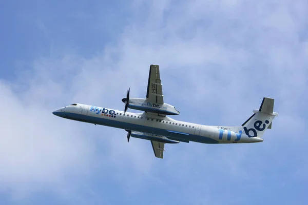 Amsterdam Países Bajos - 6 de mayo de 2017: G-ECOC Flybe — Foto de Stock