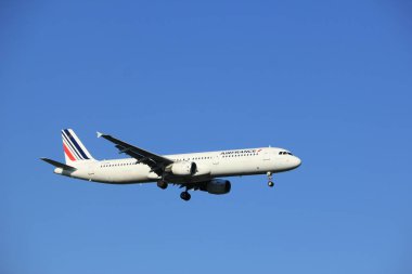 Amsterdam Hollanda - Mayıs, 20 2017: F-Gtak hava Fransa Airbus A321