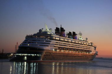 IJmuiden, Hollanda - Mayıs, 25 2017: Disney Magic