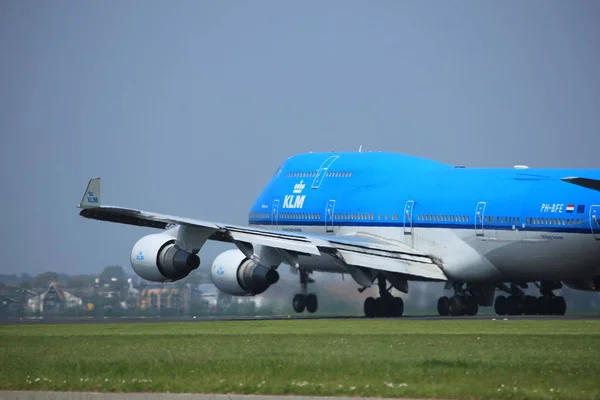 Amsterdam, Holandia - 6 maja 2017: Ph-Bfe Boeing 747 — Zdjęcie stockowe