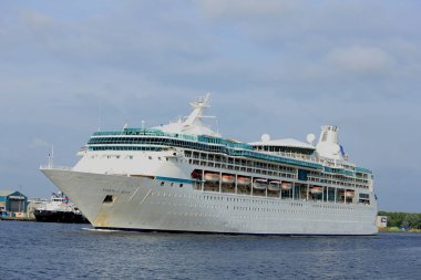 Velsen, Hollanda - 3 Haziran 2017: Vizyon Seas, Royal Caribbean International