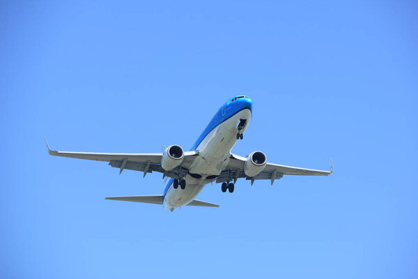 Amsterdam, the Netherlands - April 9th, 2017: PH-BGC KLM Royal Dutch Airlines