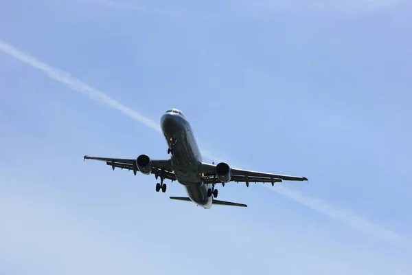 Amsterdam Hollanda - 9th Temmuz 2017: F-Gtaf hava Fransa Airbus A321-211 — Stok fotoğraf