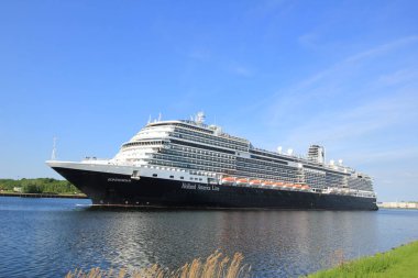 Velsen, Hollanda - Mayıs, 21 2017: Koningsdam