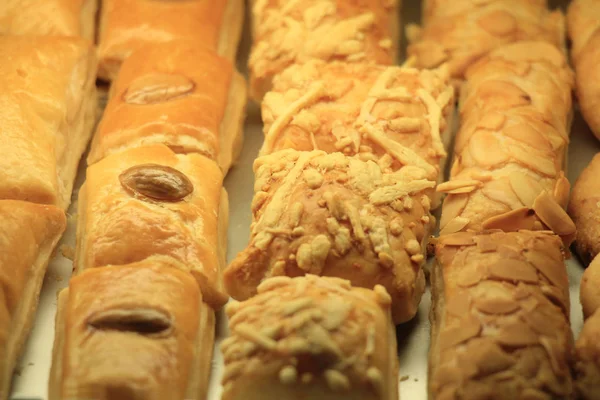 Luxus-Cookies auf dem Display — Stockfoto