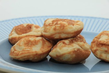 geleneksel Hollanda poffertjes
