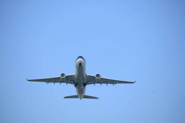 Amsterdam Hollanda - 15 Ekim 2017: B-6526 Çin Güney Hava Yolları'nın Airbus 