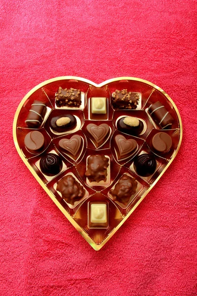 Varios chocolates de lujo —  Fotos de Stock