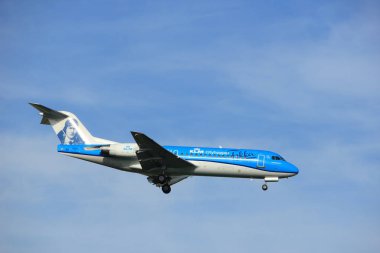 Amsterdam Hollanda - 7 Temmuz 2017: Ph-Kzu KIM Cityhopper