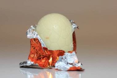 Çikolata Paskalya yortusu yumurta yakın çekim