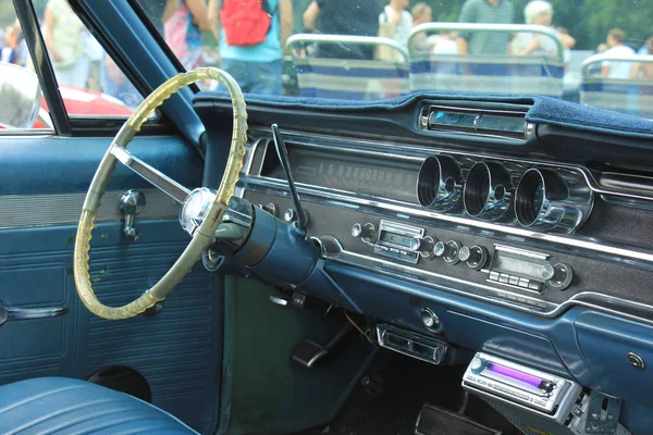 Dashboard Vintage Sports Car — Stock Photo, Image