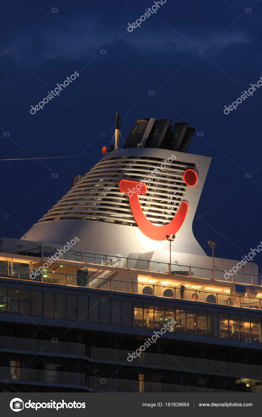 Amsterdam Holanda 11 De Mayo De 2017 Mein Schiff 3 Tui