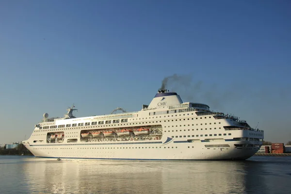 Velsen Países Baixos Oktober 2017 Colombo Cruzeiros Viagens Marítimas Canal — Fotografia de Stock