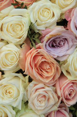 pastel gül düğün düzenleme