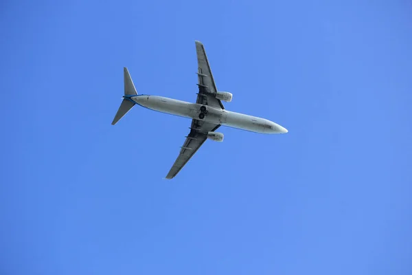 Bottom of an airplane — Stock Photo, Image