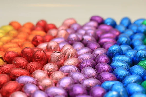 Uova di Pasqua al cioccolato — Foto Stock