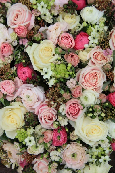 Παστέλ γαμήλια λουλούδια — Φωτογραφία Αρχείου