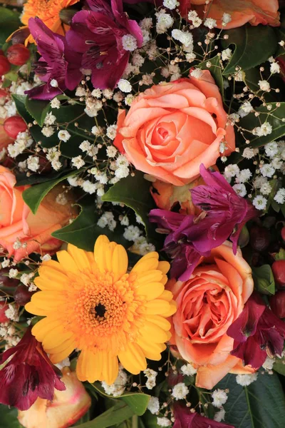 Flores de boda coloridas — Foto de Stock