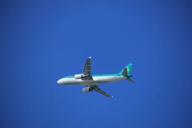 Amsterdam Hollanda - 23 Eylül 2017: Ei-Def Aer Lingus Airbus