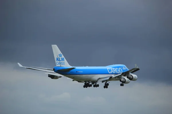 Amsterdam Países Bajos - 20 de julio de 2017: PH-CKC KLM Royal Dutch Airlines Boeing 747-400F — Foto de Stock