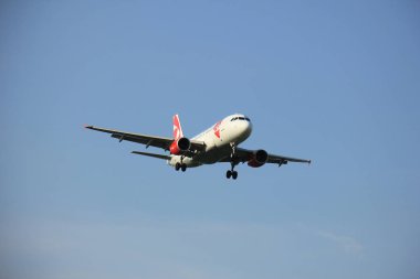 Amsterdam Hollanda - 6th Mayıs 2016: Tamam-Neo çek hava yolları