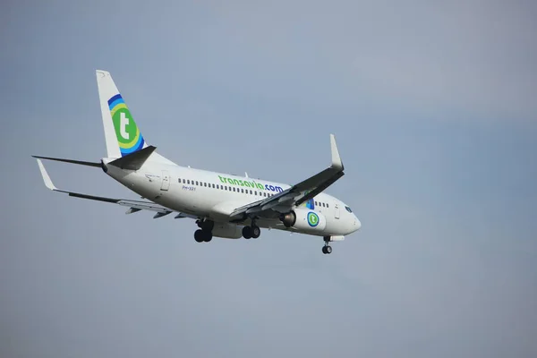 Amsterdam, Paesi Bassi, 21 luglio 2016: PH-XRY Transavia Boeing 737 — Foto Stock