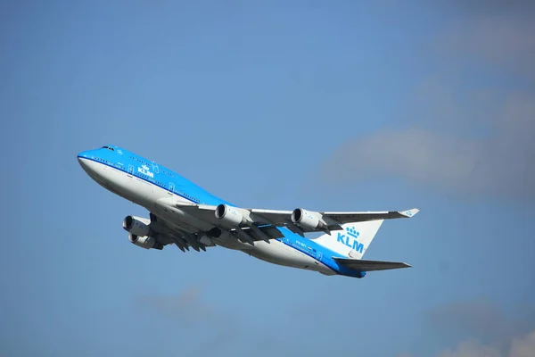 Амстердам, Нідерланди - 2017 23 вересня: рН Bfi Klm Boeing 747 — стокове фото