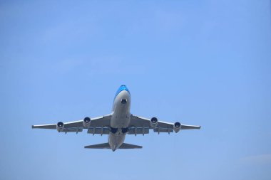 Amsterdam Hollanda - 4 Mart 2018: Ph-Bfh Klm Royal Dutch Airlines Boeing 747 - 400m