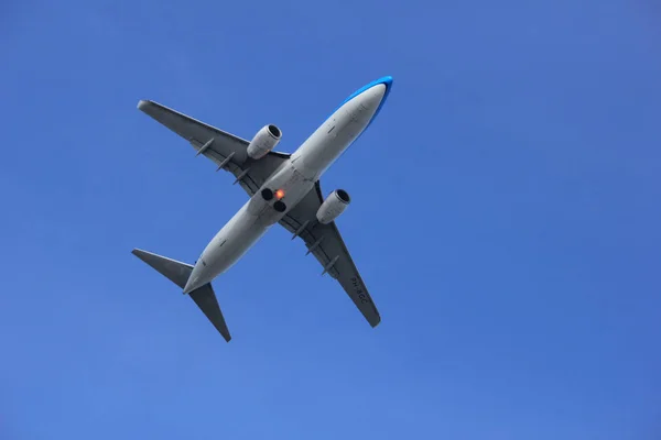 Ámsterdam Países Bajos - 4 de marzo de 2018: PH-BGC KLM Boeing 737-800 — Foto de Stock