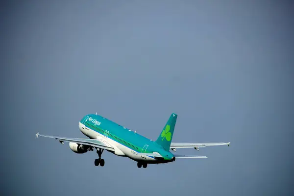 Amsterdam, Hollanda - 2 Haziran 2017: Ei-Edp Aer Lingus — Stok fotoğraf