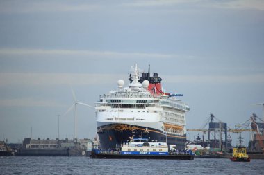 Velsen, Hollanda - 27 Haziran 2017: Disney Magic
