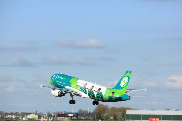 Amsterdam the Netherlands - April 7th, 2017: EI-DEI Aer Lingus — Stock Photo, Image