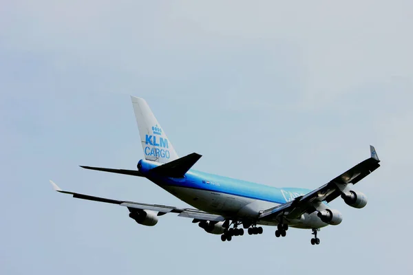 Ámsterdam Países Bajos - 7 de abril de 2018: PH-CKB KLM Royal Dutch Airlines Boeing 747-400F — Foto de Stock