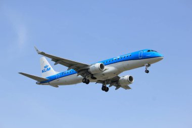 Amsterdam Hollanda - Nisan, 7 2018: Ph Exy KIM Cityhopper