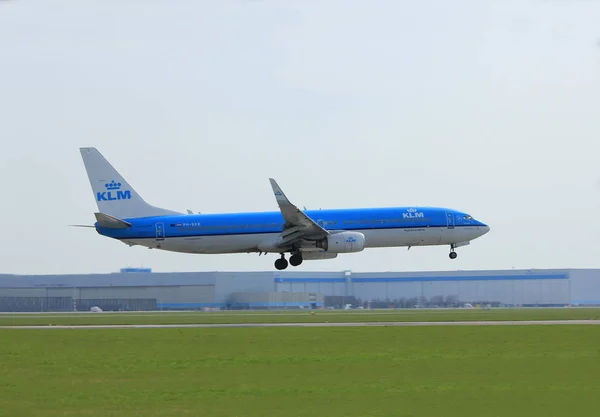 Amsterdam, Holandia, zm. 7 kwietnia 2018: Ph-Bxr Klm Royal Dutch Airlines Boeing — Zdjęcie stockowe