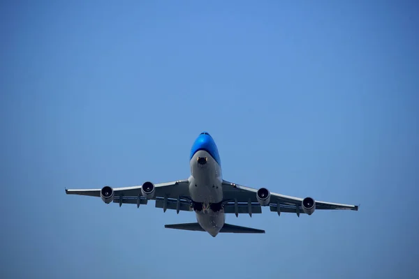 Ámsterdam Países Bajos - 4 de marzo de 2018: PH-BFY KLM Boeing 747-400M —  Fotos de Stock