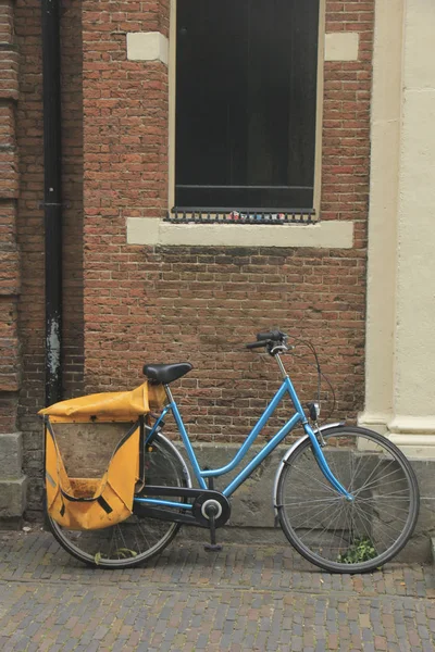 Bicicletta azzurra — Foto Stock