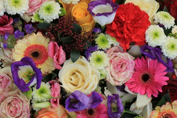 Flores de boda coloridas — Foto de Stock