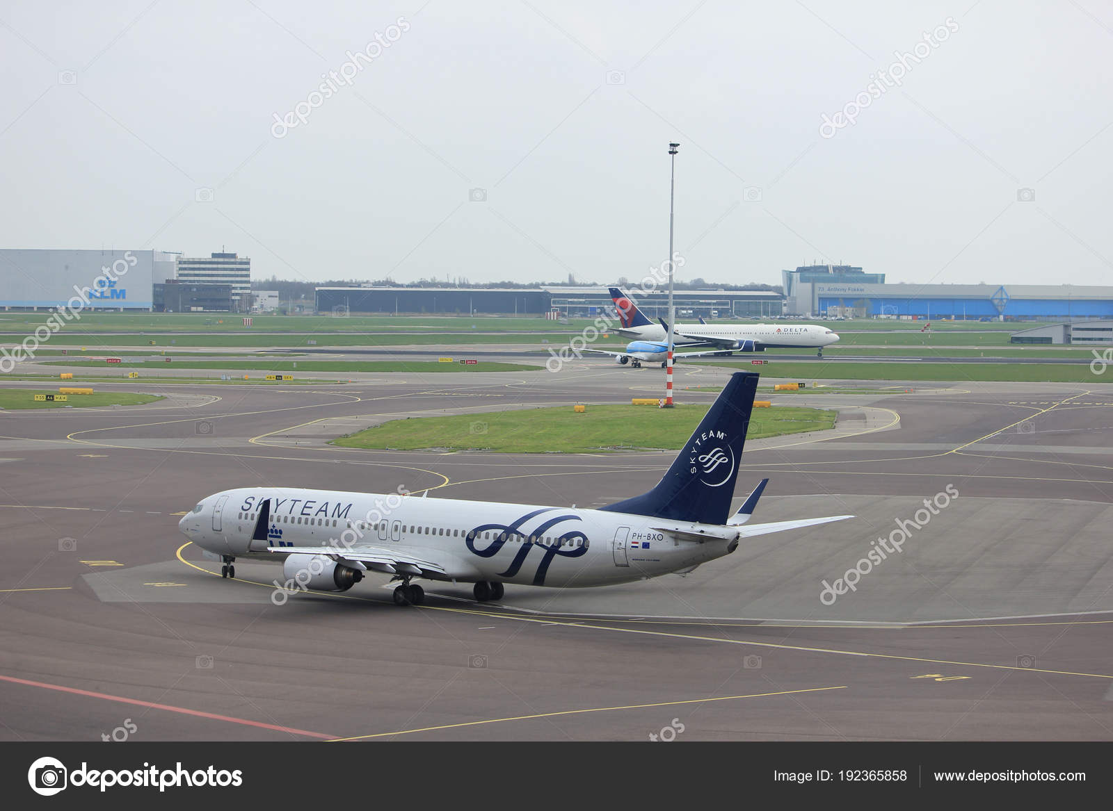 Amsterdam Airport Schiphol The Netherlands April 14th 2018