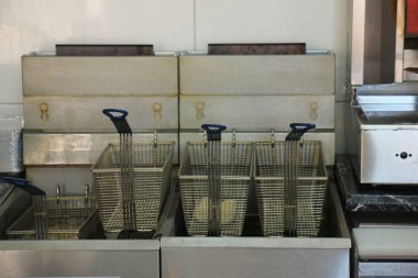Ekipman kızartma fast food Restoran iç