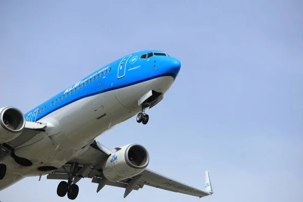 Amsterdam the Netherlands - April, 7th 2018: PH-BXA KLM Royal Dutch Airlines — Stock Photo, Image