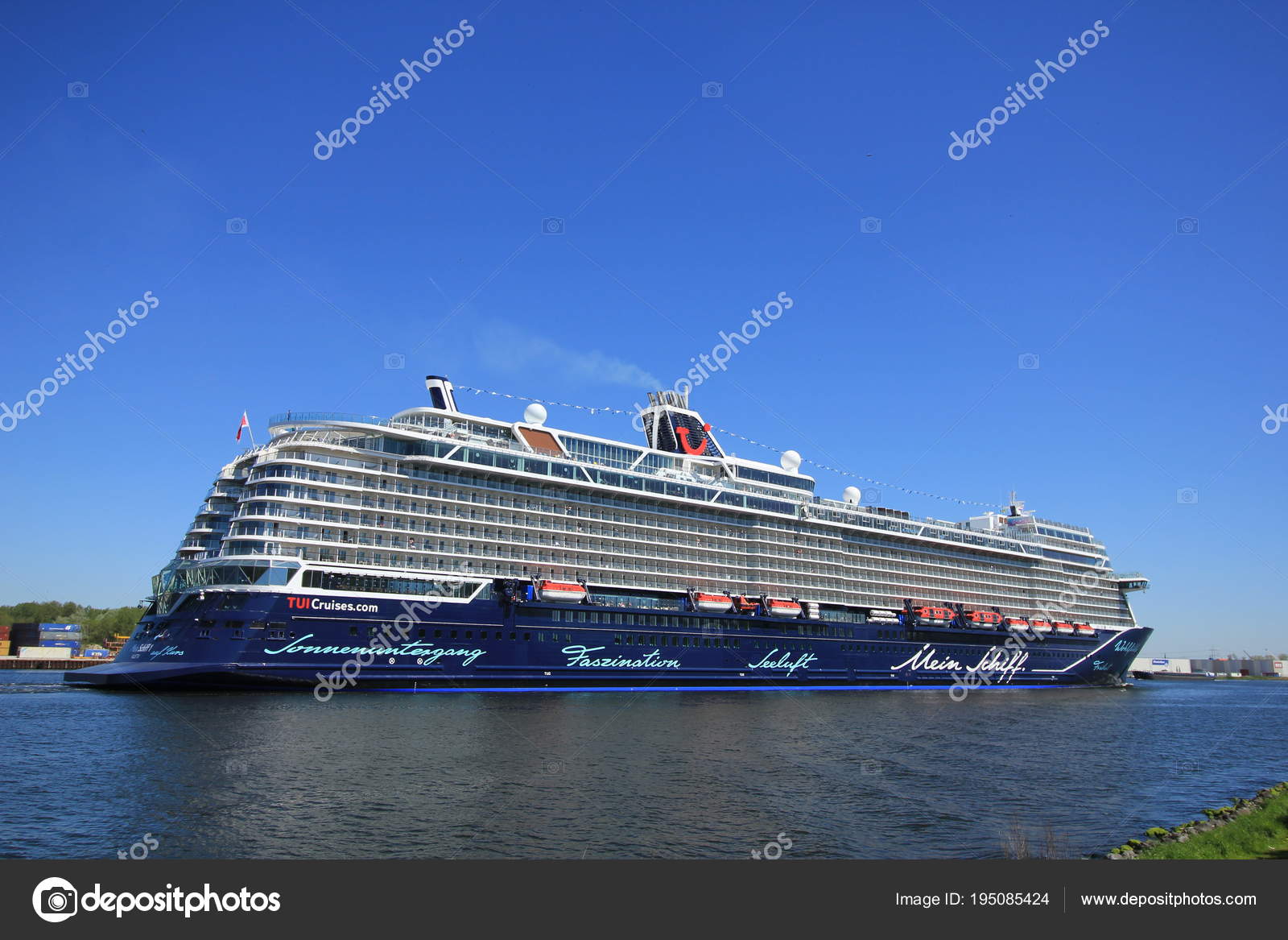 Velsen Die Niederlande 7 Mai 2018 Mein Schiff 1 Tui