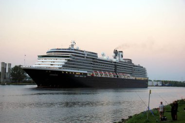 Velsen, Hollanda - 8th Mayıs 2018: Ms Zuiderdam