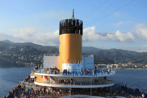 Savona, Italy - September, 26th 2019: Costa Magica — Stock Photo, Image