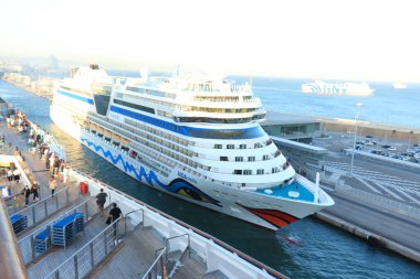 Barselona, İspanya - 24 Eylül 2019: Aida Stella