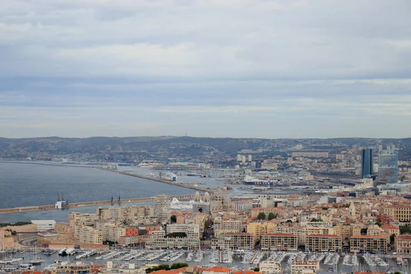 Marseille vue aérienne — Photo