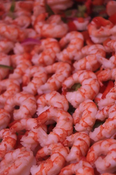 Pile of prawns — Stock Photo, Image